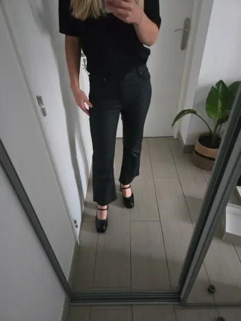 Pantalon Sienna Mango enduit