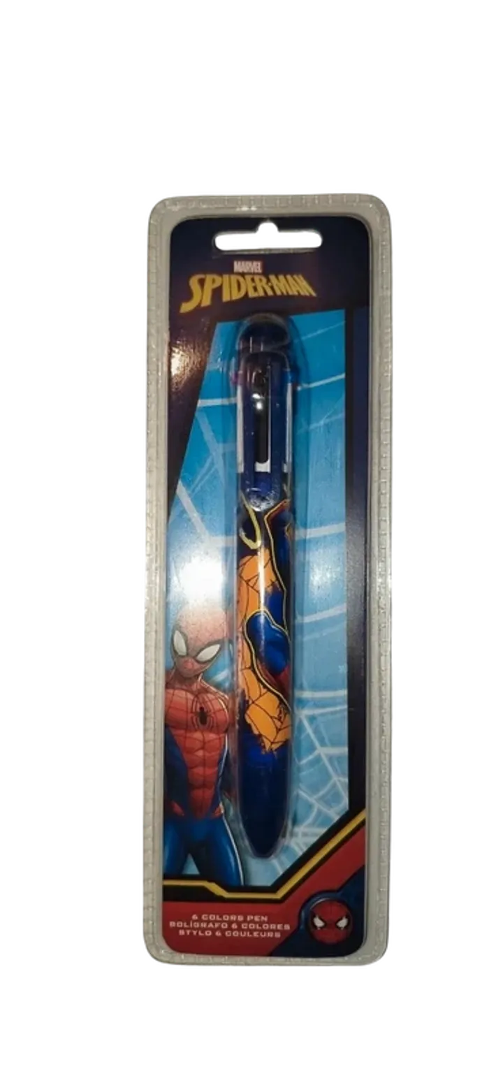 Crayon 6 couleurs Spiderman