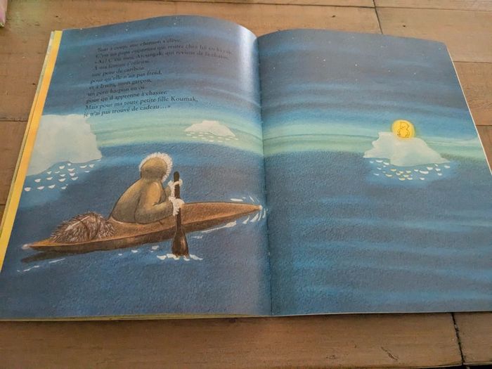 Livre Soleil tombé l'école des loisirs - photo numéro 5