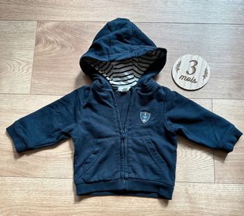 Gilet zippé Vertbaudet 3 mois