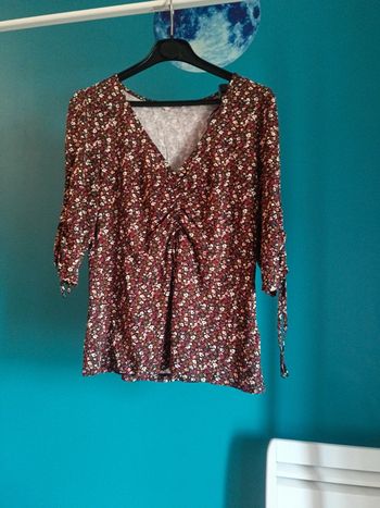 T shirt fleurs