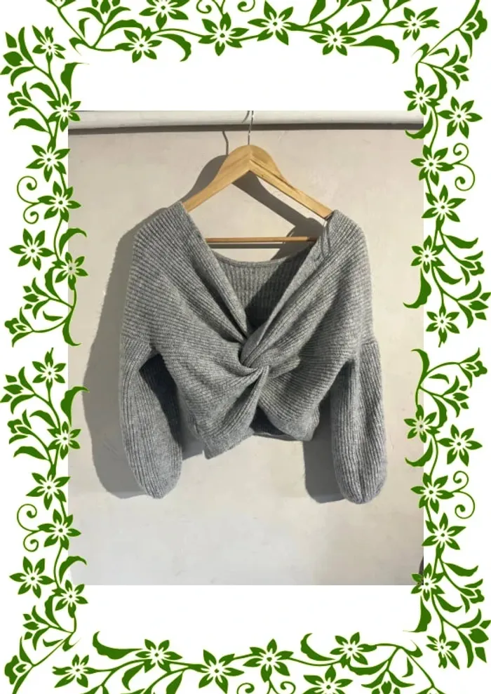 Pull torsadé -Taille L/40 - photo numéro 2