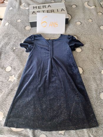 Robe velours 6 ans