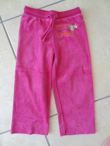 Bas de jogging rose H&M T 3ans