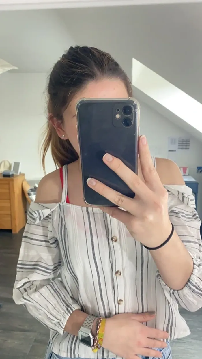 Chemise épaulée nue - photo numéro 2
