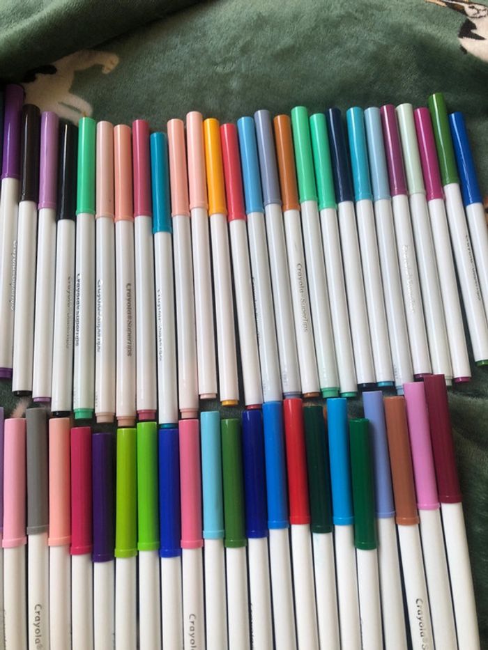 Lot feutres crayola super tips - photo numéro 4