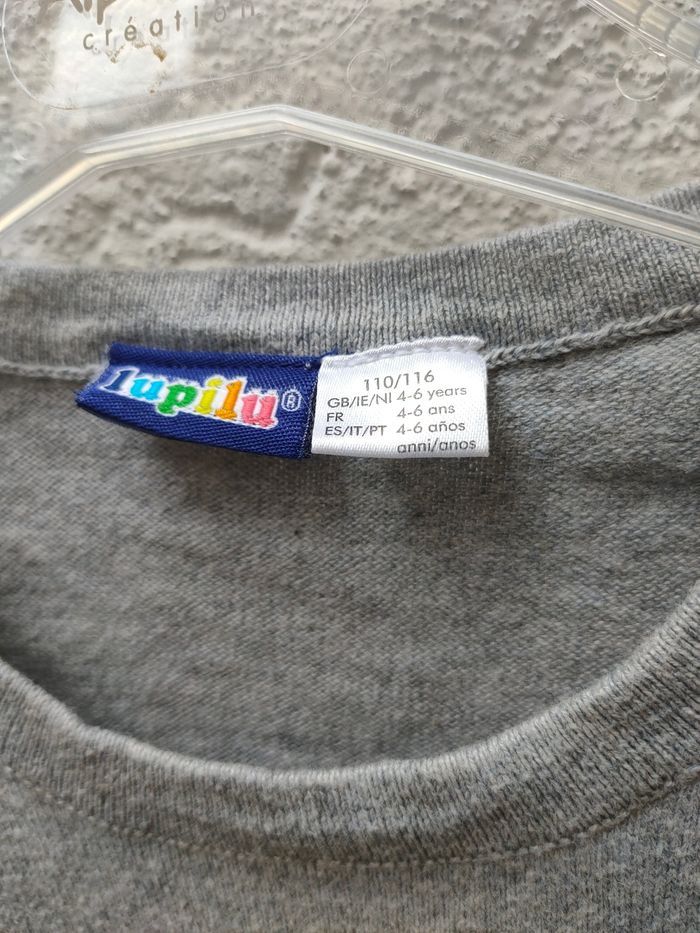 Robe pull grise 6 ans Lupilu - photo numéro 3