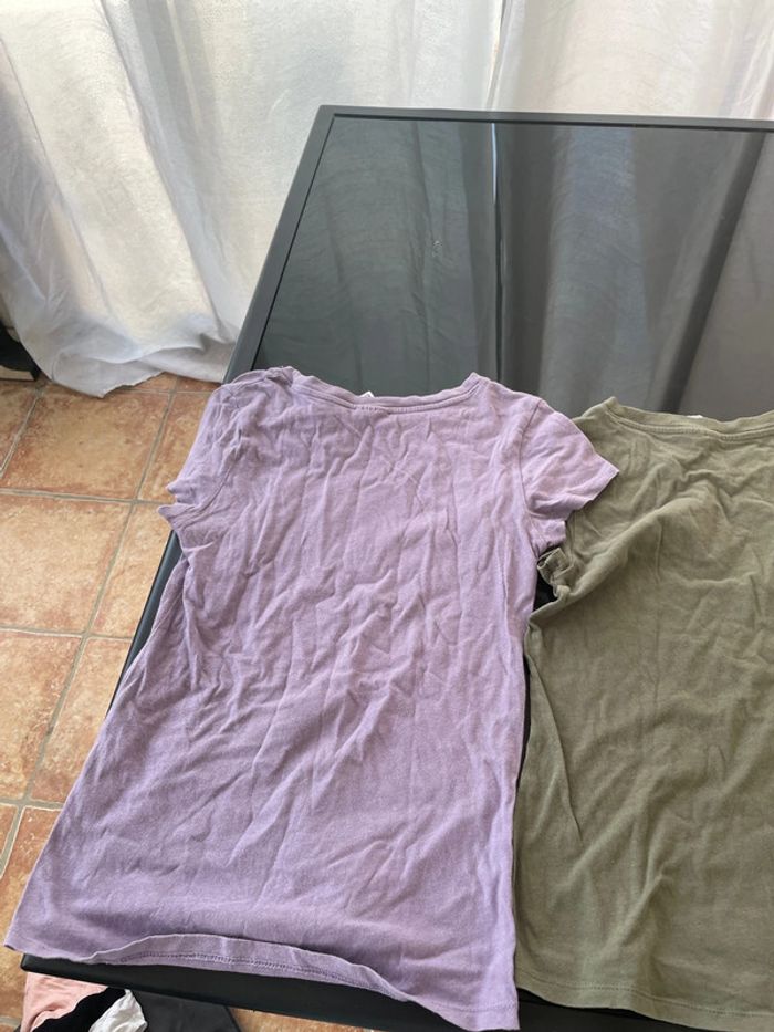 Lots de deux T-shirts H&M en taille XS - photo numéro 6