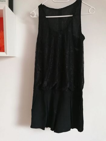 Combishort haut dentelle taille S