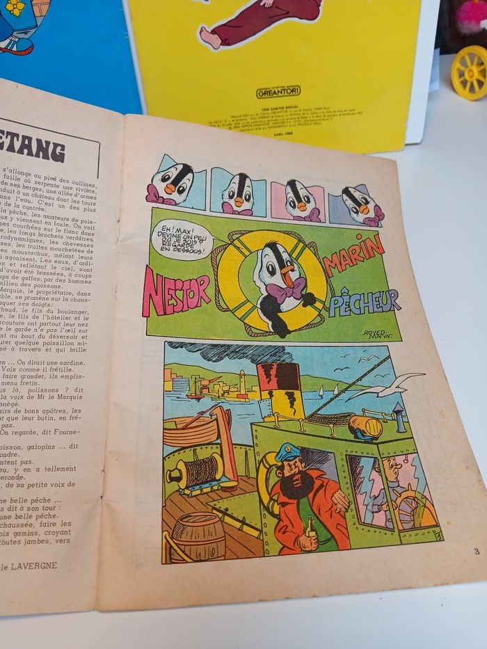 Lot de livres vintage année 80 tom Sawyer, Nestor, sport billy, hutchi, Woody woodpecker - photo numéro 7