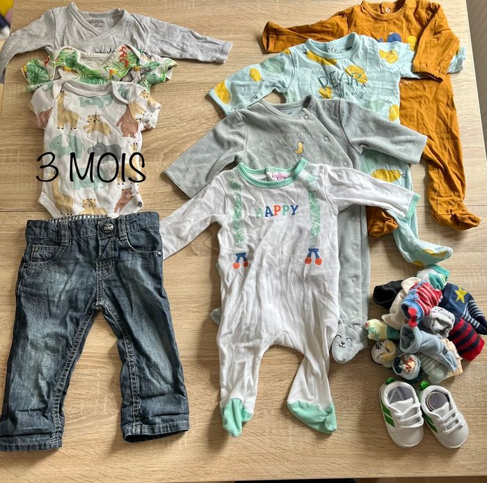 Lot bébé garçon 3 mois