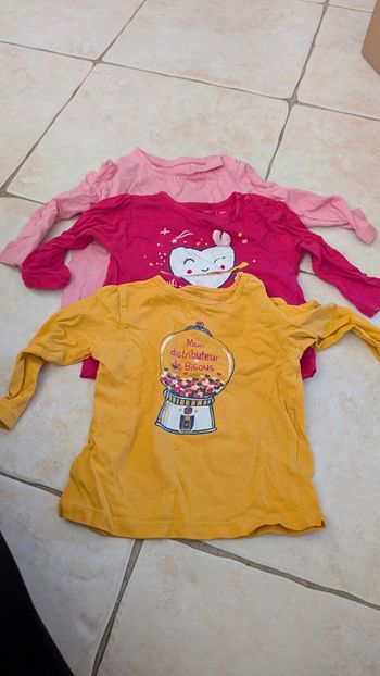 Lot de 3 tee shirt