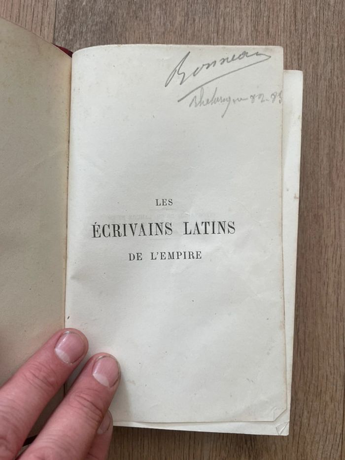 Les écrivains latins de l’empire 1859 - photo numéro 5