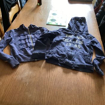 Lot de 2 vestes fille 10ans