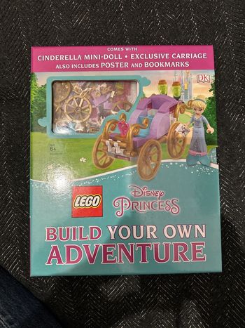 Set Lego Disney Princesse, 5005655, Cendrillon et son carrosse avec livre  contenant des montages