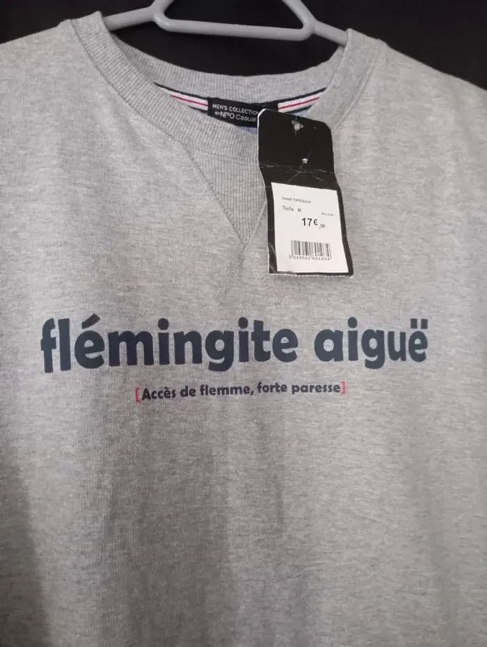 Sweath fantaisie homme taille M - photo numéro 3
