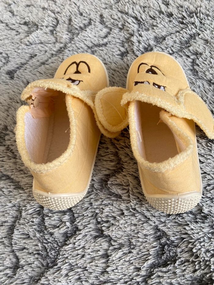 Chaussons mixtes neufs tête de chien - taille 27 - photo numéro 3