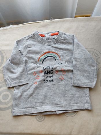 Tee-shirt manches longues 3 mois