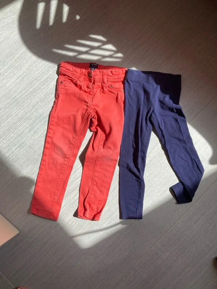 1 jean + 1 legging 3 ans