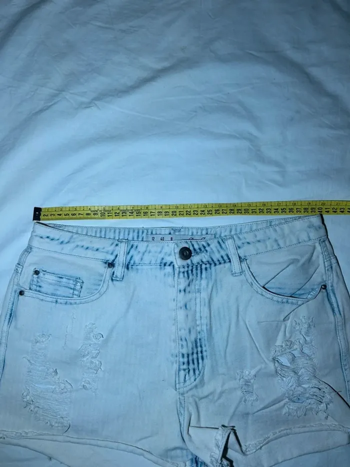 Short en jean denim co - photo numéro 4