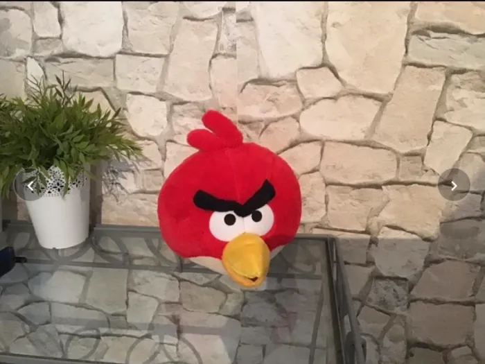 Énorme peluche angry bird