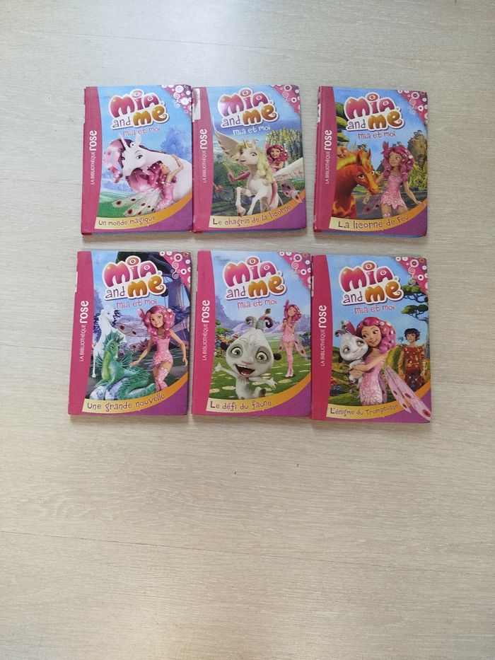 Lot de 6 livres mia et moi