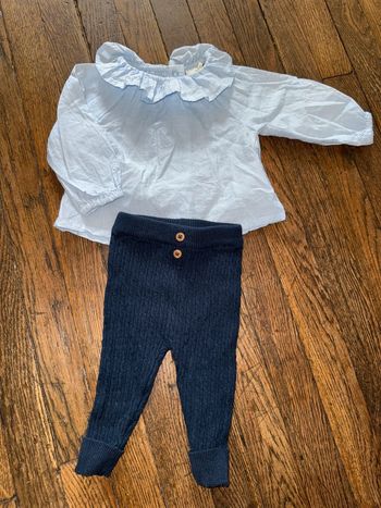 Blouse et bas tao 3 mois