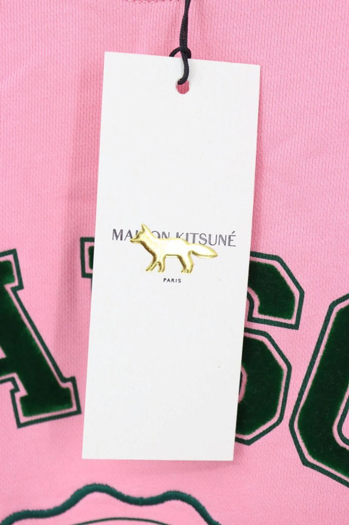 Sweat Maison Kitsuné rose – Paris Tokyo Hollywood – Taille M - photo numéro 4