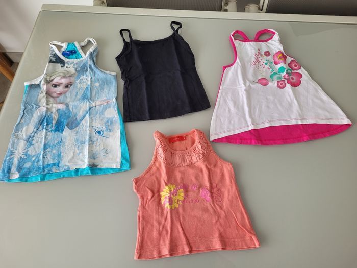 Tee-shirts manches courtes/ débardeurs fille - photo numéro 2