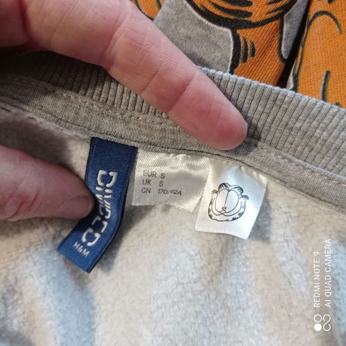 Sweat gris Garfield t36/38 - photo numéro 5