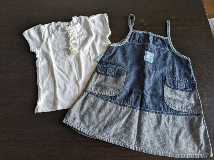 Ensemble t shirt+ robe