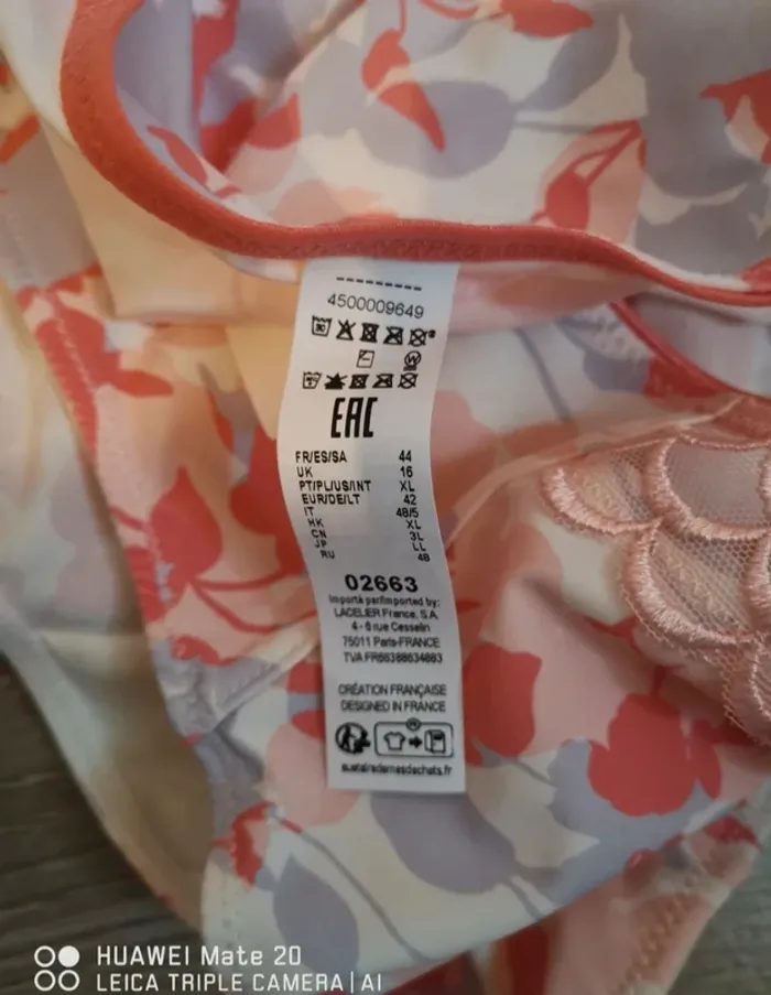 💕Jolie culotte fleurie femme T44 Bestform💕 - photo numéro 7