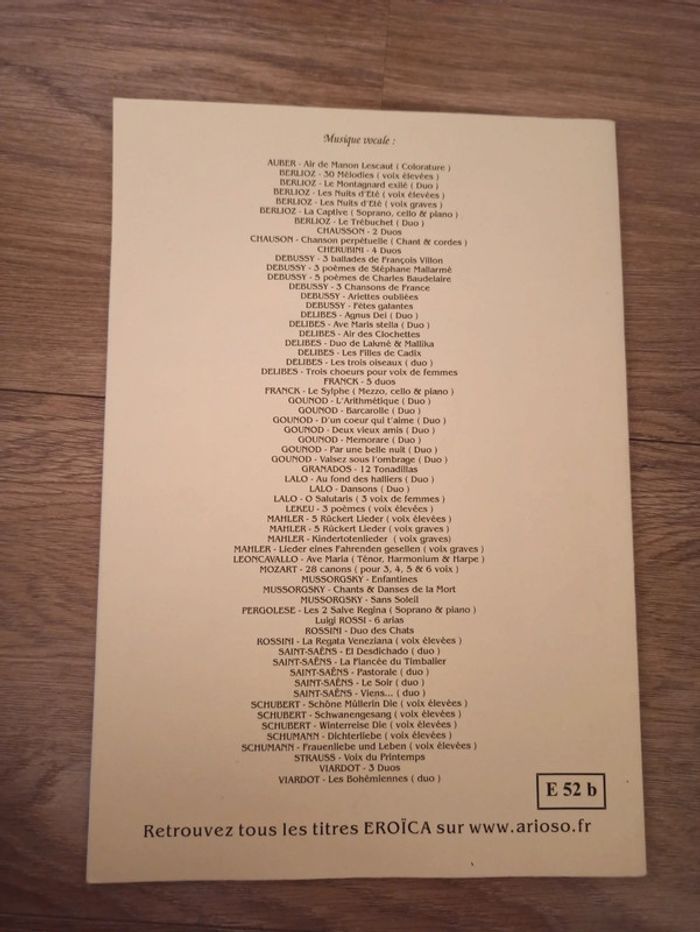 Partions musique - photo numéro 3