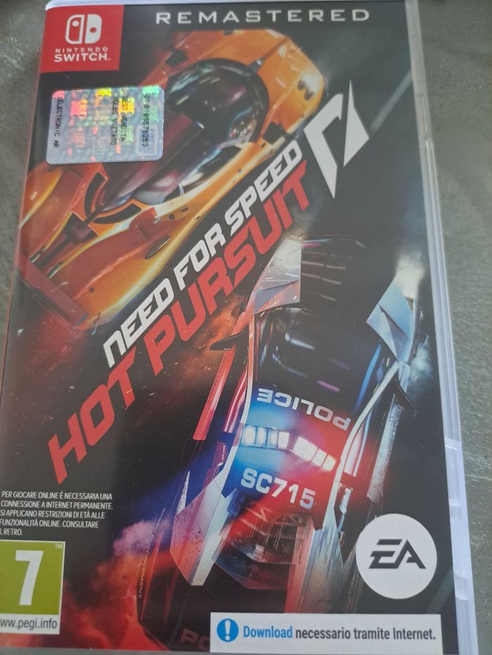 Jeu need for speed switch Nintendo Beebs