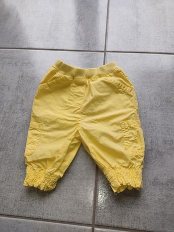 Pantacourt taille élastique 12 mois