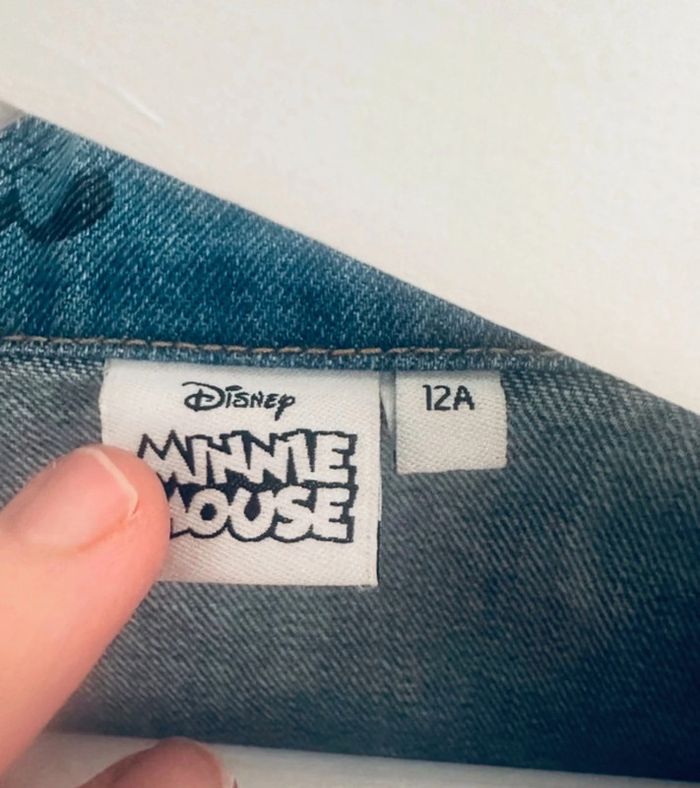 Veste jean Minnie logo - photo numéro 4