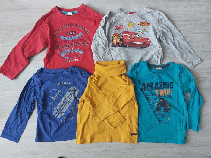 Lot de 5 t-shirts m longues