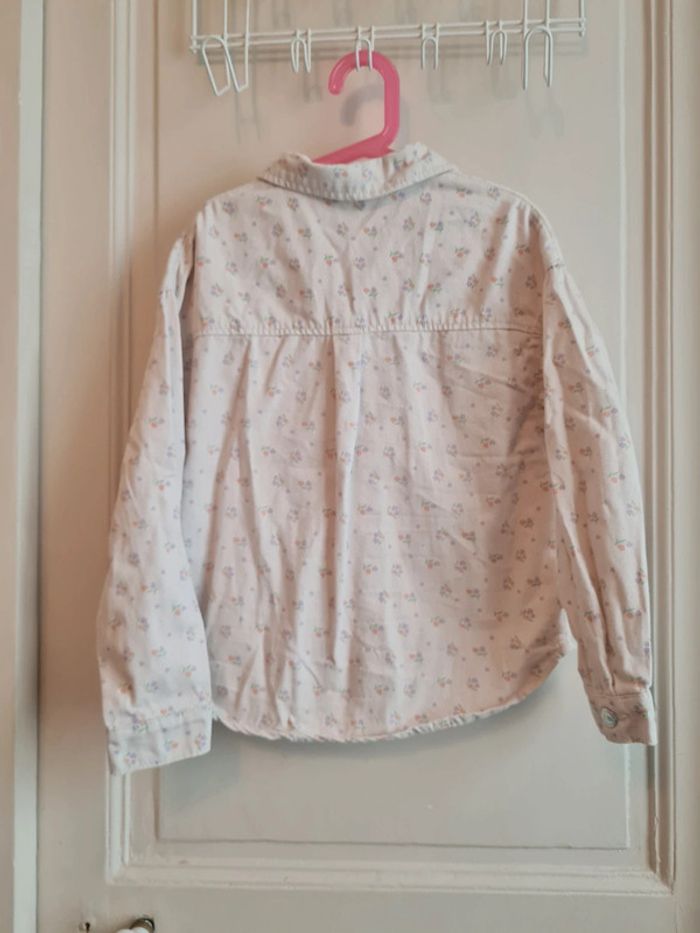 Veste à fleurs Kiabi taille 10 ans - photo numéro 3