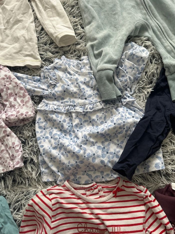 T-shirt robe, bébé fille - photo numéro 7