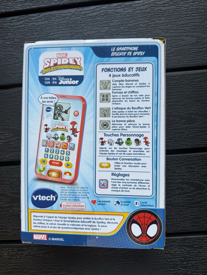 VTech Disney junior spidey - photo numéro 3