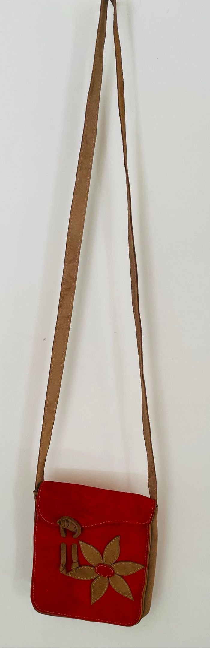 Sac Bandoulière imitation daim Artisanale Guadeloupe - photo numéro 7