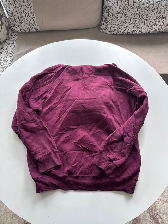 Sweat à capuche bordeaux Crawford Lions– Gildan DryBlend – Taille M - photo numéro 6