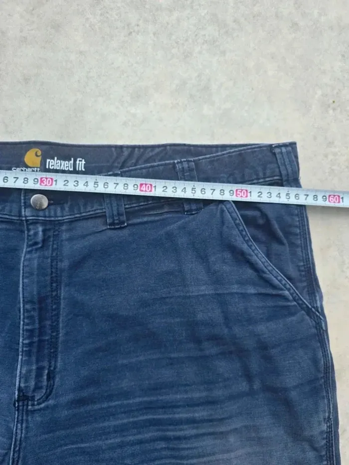 Short Carhartt W44 FR54 Bleu Homme Men SHO94 - photo numéro 3