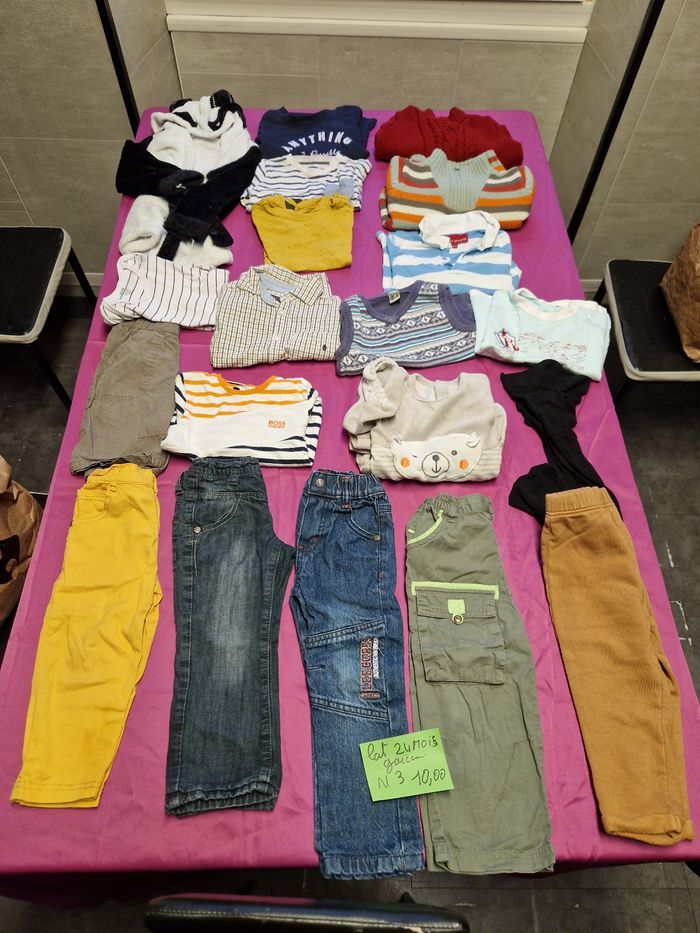 Lot vêtements 24mois garçon n3