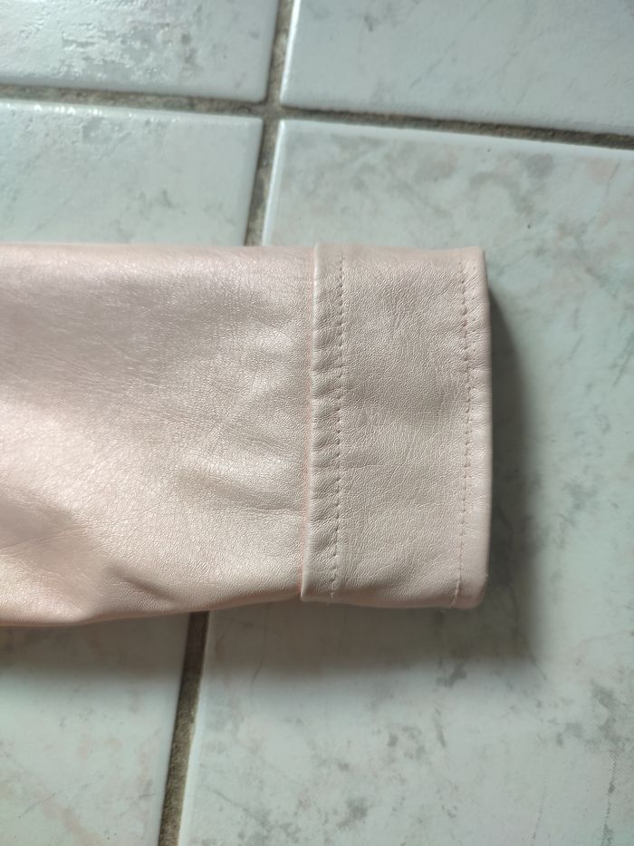 Blouson Orchestra 6 ans rose légèrement irisé excellent état - photo numéro 4