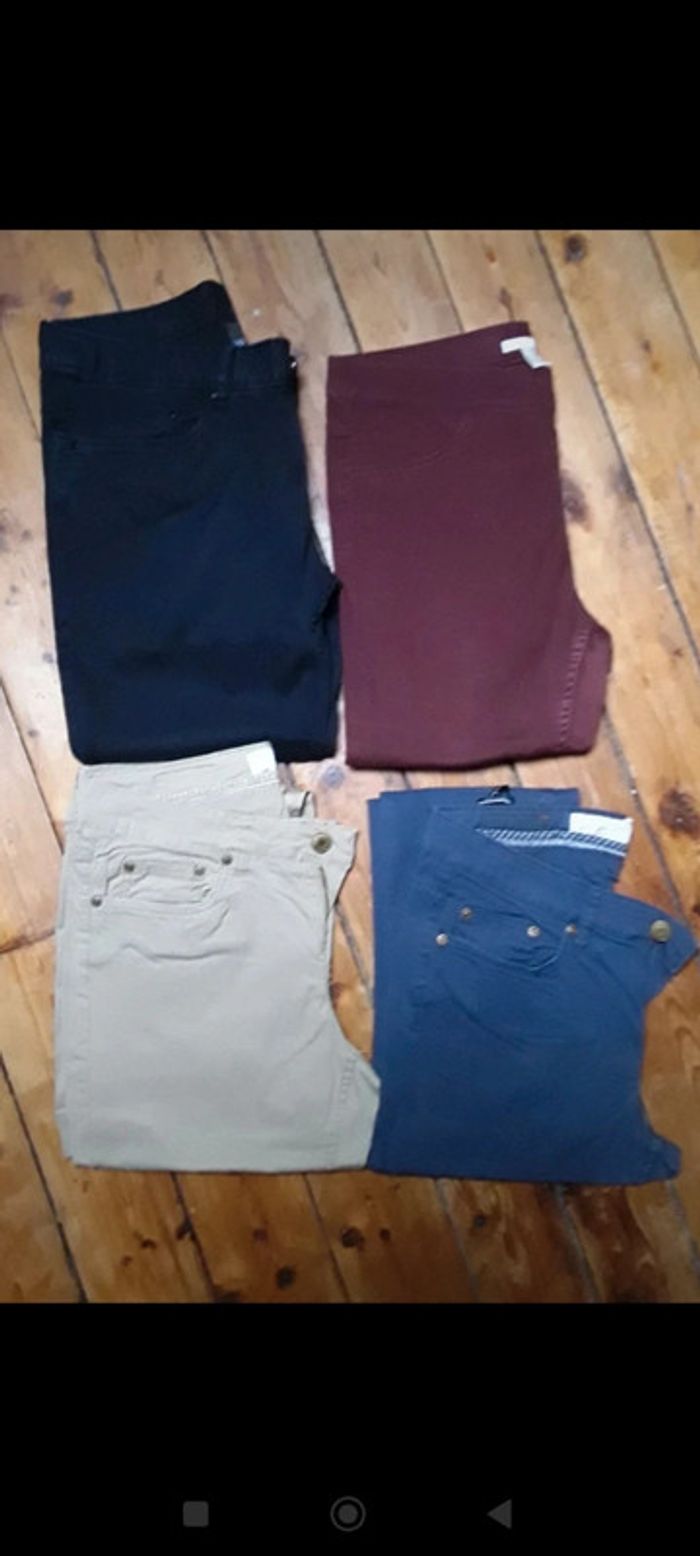 Lot pantalons femme