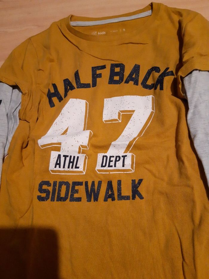 T shirt manches longues garçon - photo numéro 3