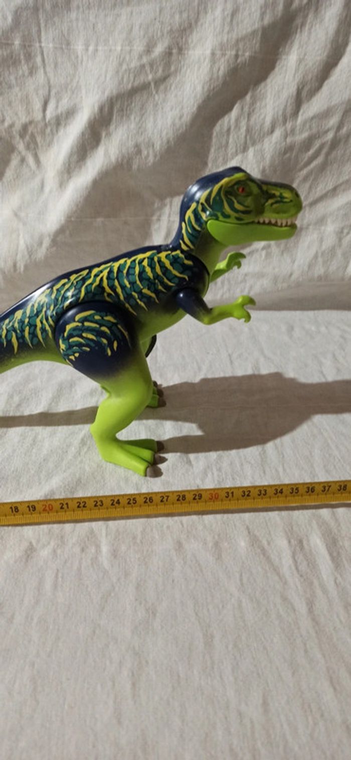 Tyrannosaure t-rex avec armure playmobil - photo numéro 8