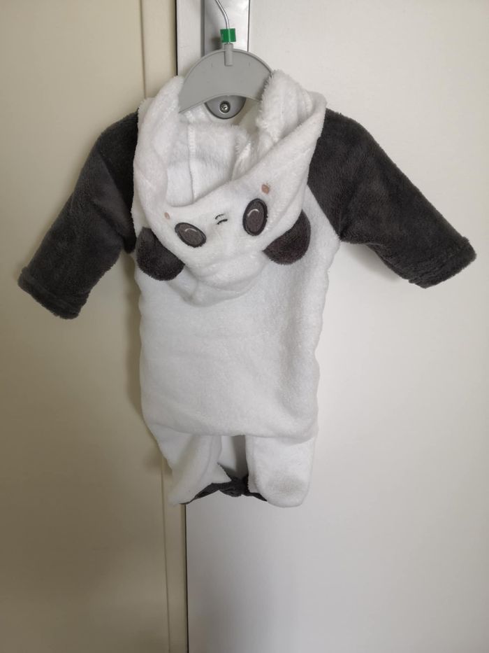 Combinaison pyjama "Panda" 1 mois Kiabi - photo numéro 2