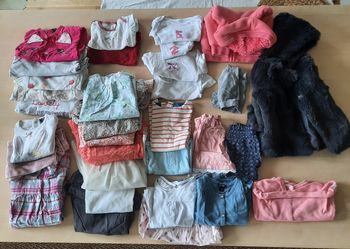 Lot vêtements fille, 12 mois, 32 pièces,  descriptif complet photo n 4